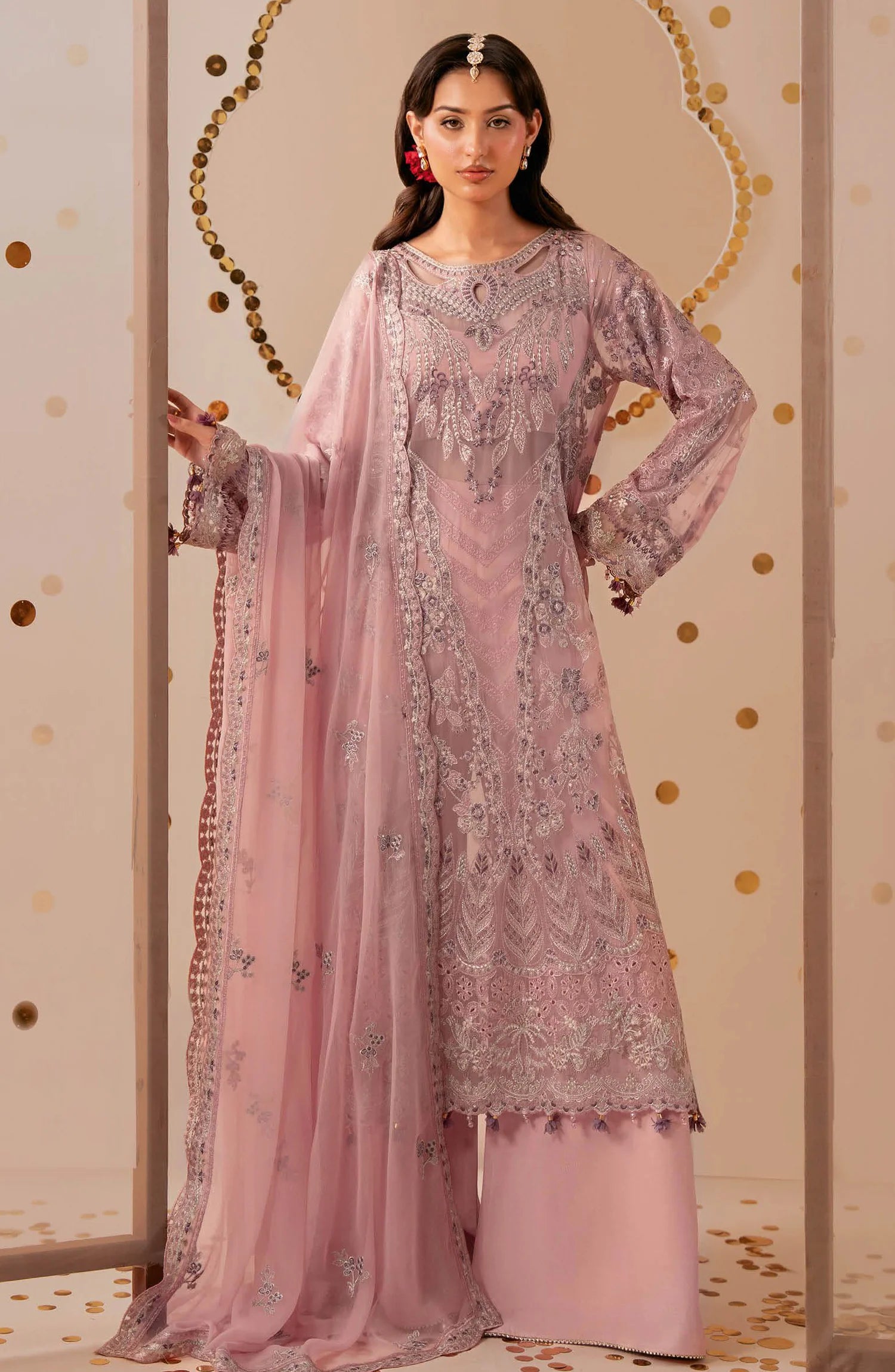 Dastak by Ramsha Premium Chiffon Collection Vol-03 (Q-305)