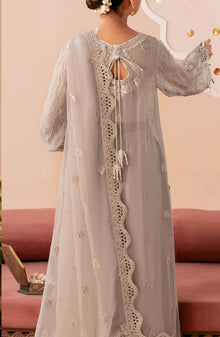 Dastak by Ramsha- Q-304 - Grey - Festive Collection