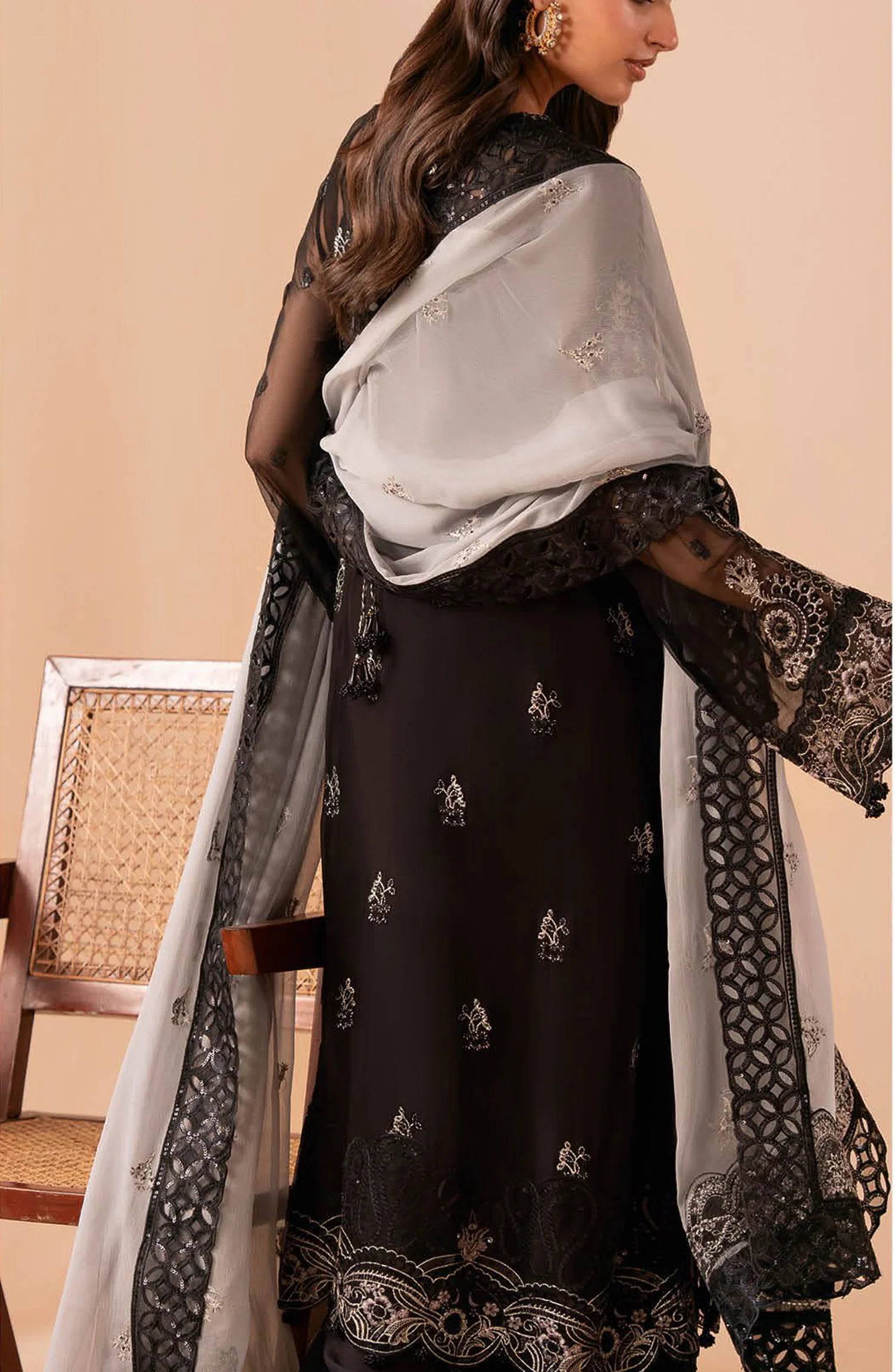 Dastak by Ramsha Premium Chiffon Collection Vol-03 (Q-306)