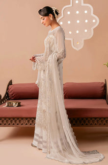 Dastak by Ramsha Premium - Q-302 - RM26DTK - White - Festive Collection