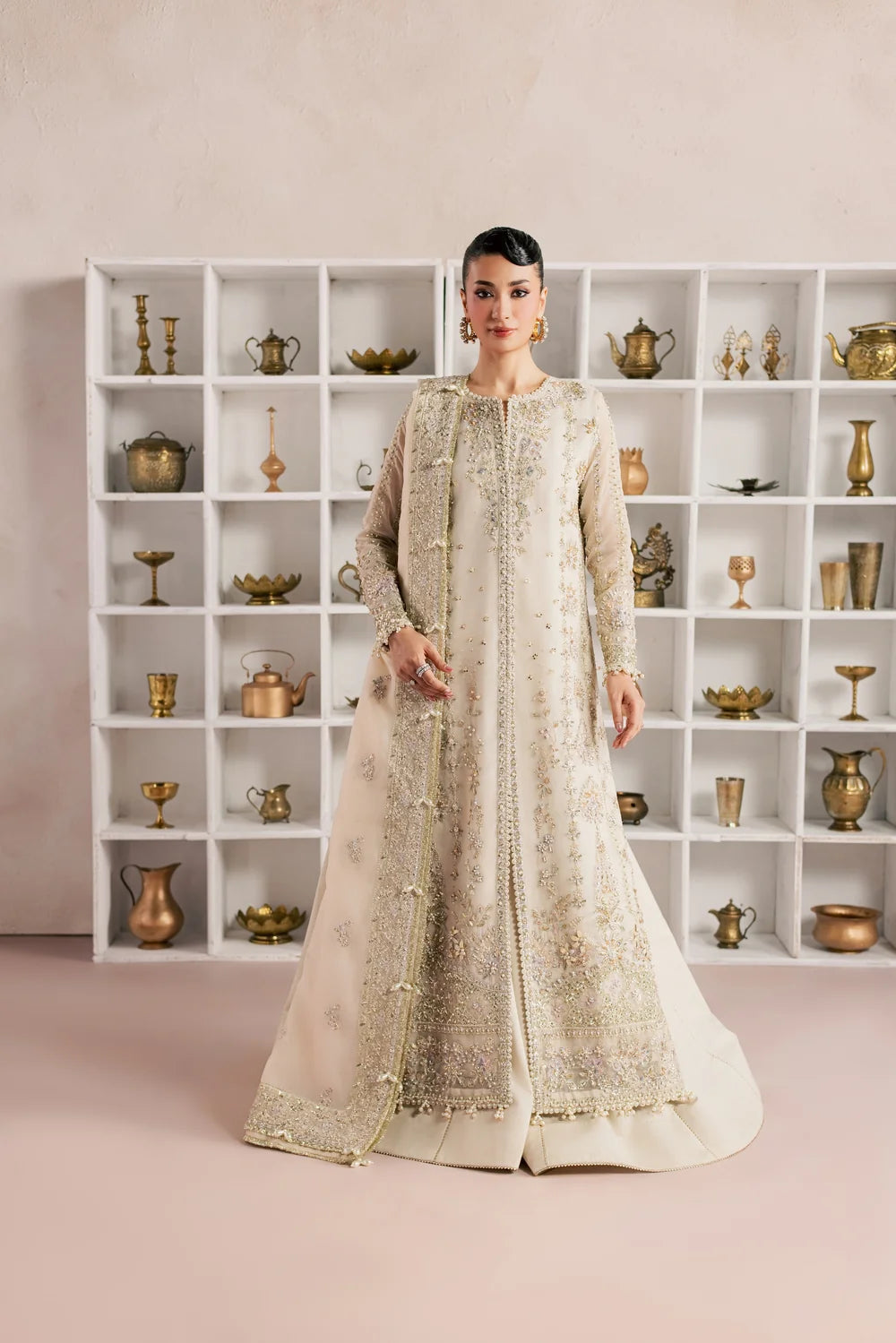IVANA-Sorelle by Aylin Luxury Embroidered Net Unstitched 3 Piece Suit
