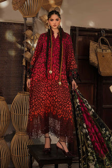 MPrints Embroidered Linen Unstitched 3Pc Suit MPT-3101-A