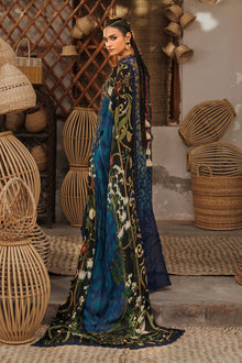 Maria B MPrints Embroidered Linen Unstitched 3Pc Suit MPT-3101-B