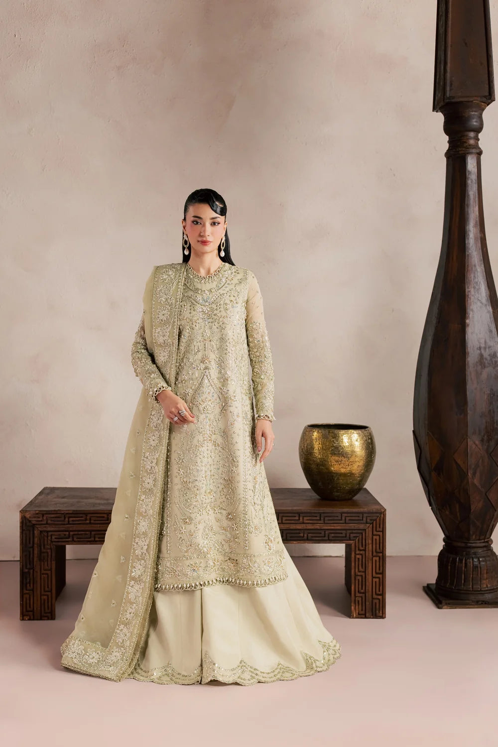 ORLINA-Sorelle by Aylin Luxury Embroidered Net Unstitched 3 Piece Suit